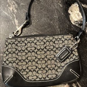 Coach small cc wristlet
